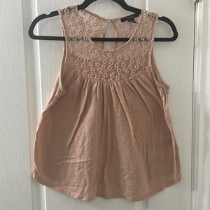 Peach Lace Tank from FOREVER 21